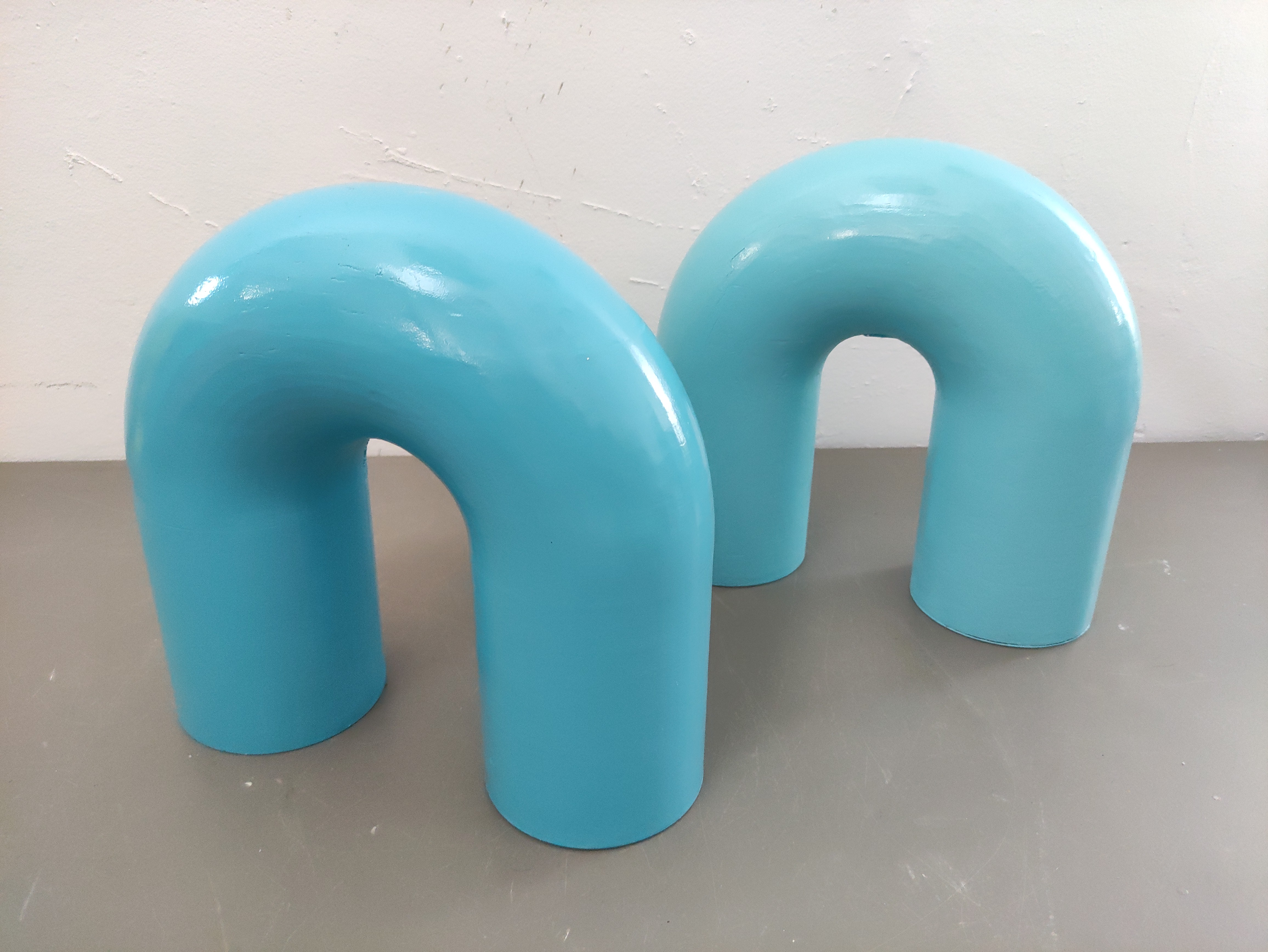 figura deco jarrón cristal plast pint 28x30x11 40x28 2+1u